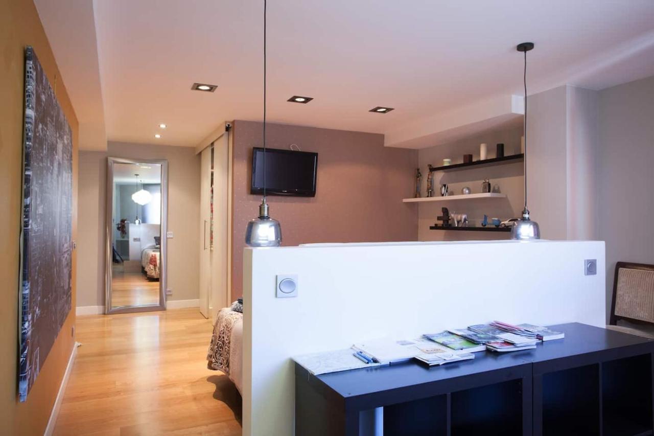 Apartamento Piso moderno, céntrico y con garaje gratis Bilbao Exterior foto