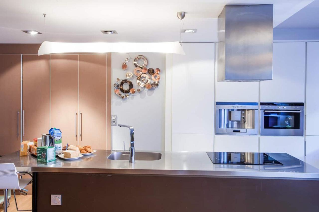 Apartamento Piso moderno, céntrico y con garaje gratis Bilbao Exterior foto