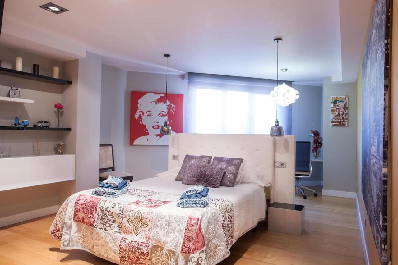 Apartamento Piso moderno, céntrico y con garaje gratis Bilbao Exterior foto