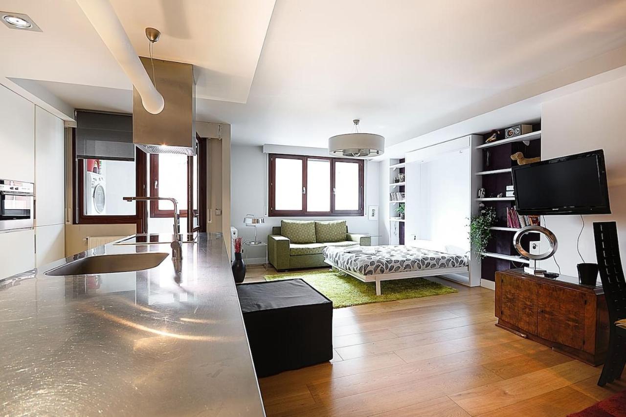 Apartamento Piso moderno, céntrico y con garaje gratis Bilbao Exterior foto