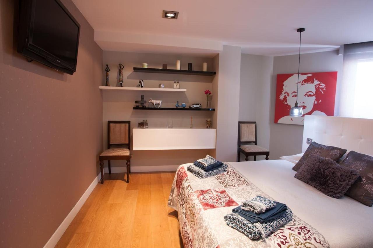Apartamento Piso moderno, céntrico y con garaje gratis Bilbao Exterior foto