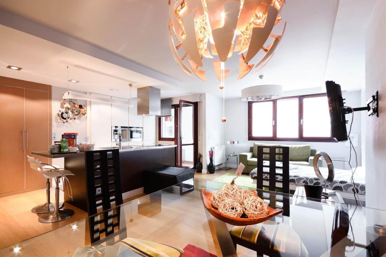 Apartamento Piso moderno, céntrico y con garaje gratis Bilbao Exterior foto
